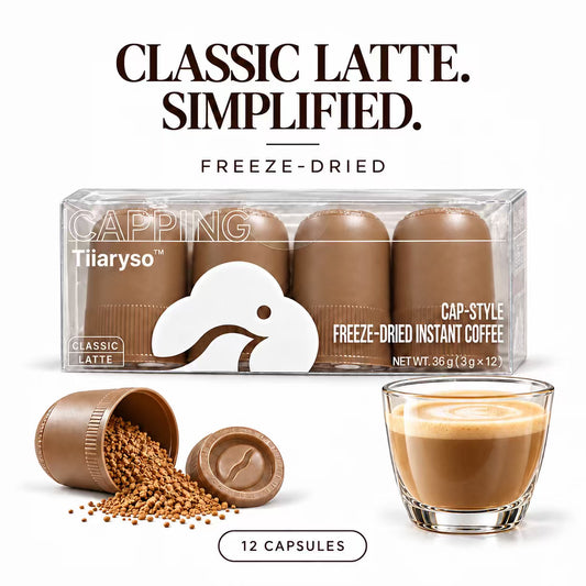 Classic Latte — 12 Coffee Caps